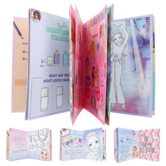 TOPModel Colouring Book BeautyFUN