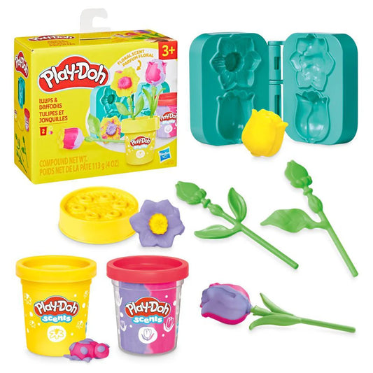 Play-Doh LIL Flowers Tulips & Daffodils
