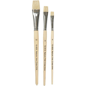 Nature Line Brushes, size 8-12-20, 3 pcs