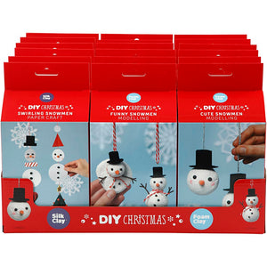 Cute and funny snowmen