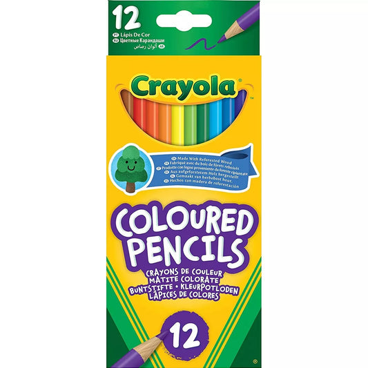 Crayola Coloured Pencils - Eco (Pack of 12)