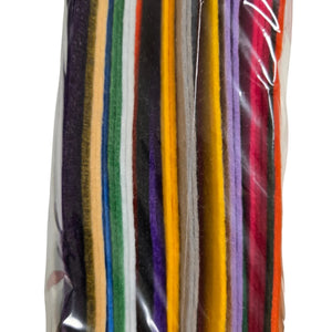 Felt Pack in A4 - Assorted Colours (48 Pack)