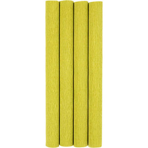 Crepe Paper  - Light Green 25x60cm (4 Sheets)