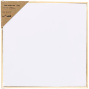 Canvas panel with frame