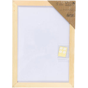 Canvas panel with frame