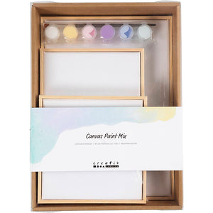 Canvas Paint Mix