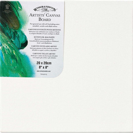 WINSOR CANVAS BOARD-20X20CM
