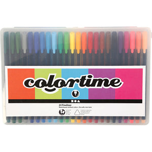Colortime Fineliner Markers
