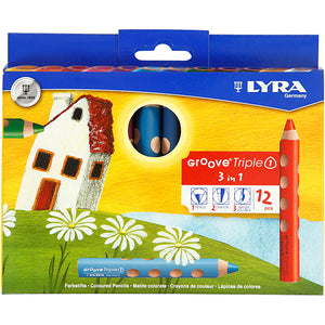 Groove Triple1 Colouring Pencils
