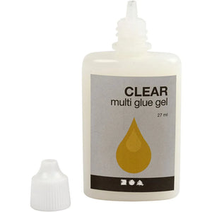 Clear - Multi Glue Gel, 27 ml