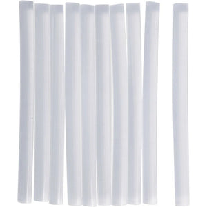 Glue Gun Sticks, D: 7 mm, L: 10 cm, 10 pcs