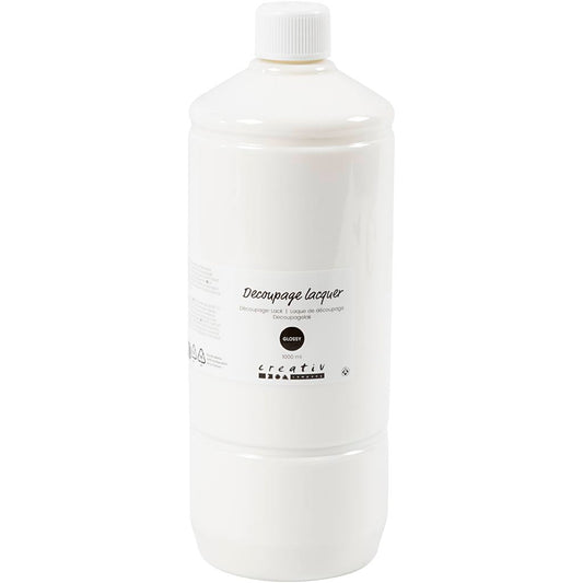 Decoupage lacquer