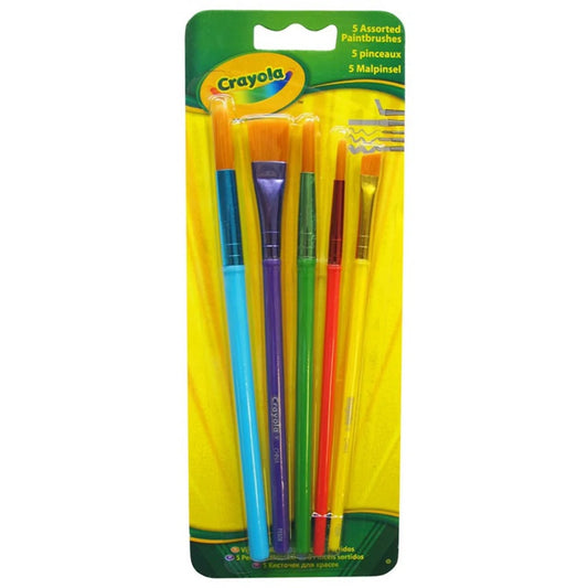 Crayola Assorted Paintbrushes (5 Pack)