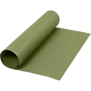Faux Leather Paper, Green
