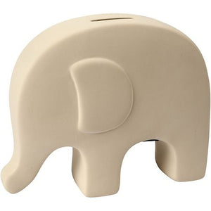 Money Box,White, 14 Cm, Single