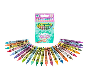 Crayola Colours Of Kindness - Crayons (24 Pack)