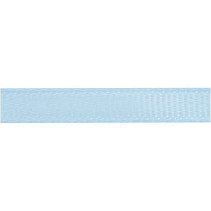 Decoration Ribbon, light blue, W: 6 mm, 15 m/ 1 roll