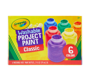 Crayola Washable Kids Paint (Pack of 6)
