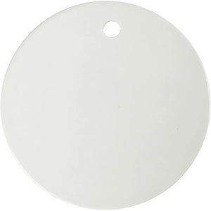 Ceramic Plate Diameter 15cm Thickness 0.5cm - White