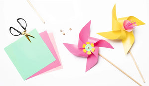 Origami Folding Sheets Plastic 20x20cm - 5 Colours