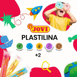 Jovi Plastilina Box 15g - Assorted Colours (15 Bars)