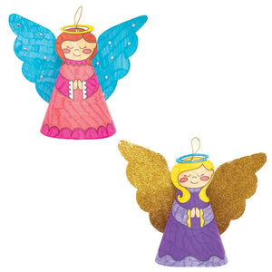 Angel Colour-in Cone Decorations (Pack of 10)