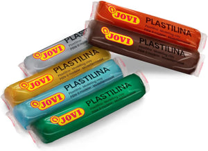 Jovi Plastilina Box 15g  - Nature Colours (6 Bars)