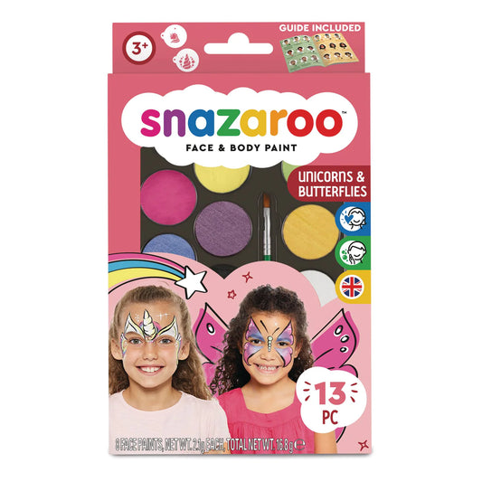 Snazaroo Unicorns and Butterflies kit