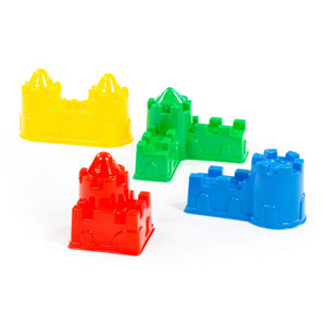 Castle sand shapes 4 pcs