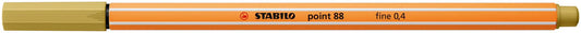 STABILO Fineliner Pen - Point 88 (Khaki)