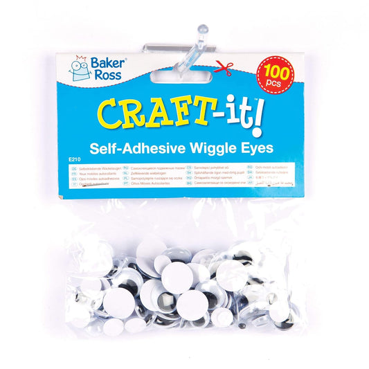 Self Adhesive Wiggly Eyes