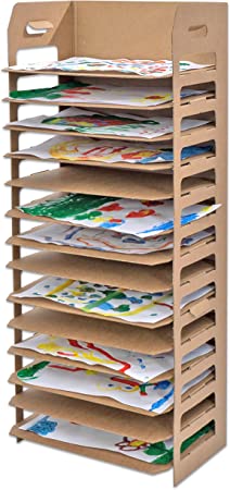 Cardboard Drying Rack 33D x 46W x 110H centimetres