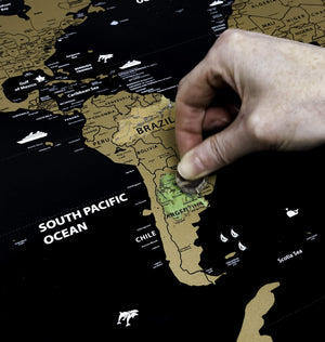 Scratch World Map