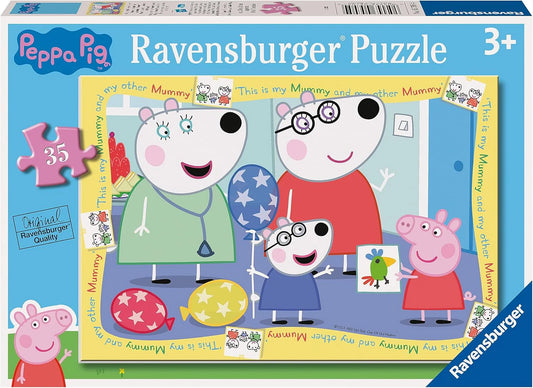 35 Piece Jigsaw Puzzle - Peppa Pig Family Time
