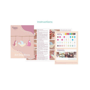 DIY Craft Kit - Air Dry Clay Birds