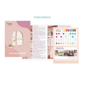 DIY Craft Kit - Air Dry Clay Shelf