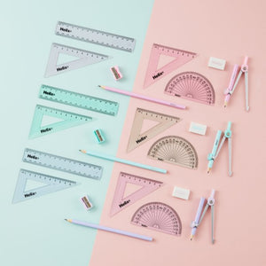 Helix Cool Curves Maths Set Colours Pastel