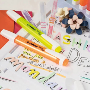 STABILO Swing Cool Wallet of 4 - Fluorescent Colours