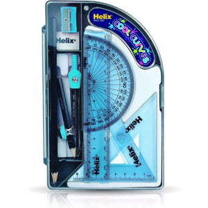 Helix Cool Curves Maths Set - Cool Colours