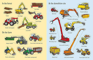 First Sticker Book Diggers