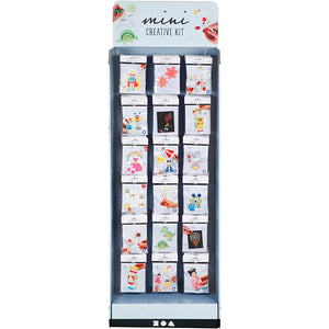 Floor display with Mini Craft Kit
