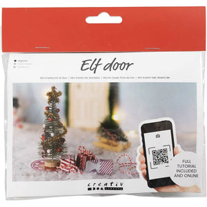 Creativ Mini Christmas Craft Kit - Elf Door