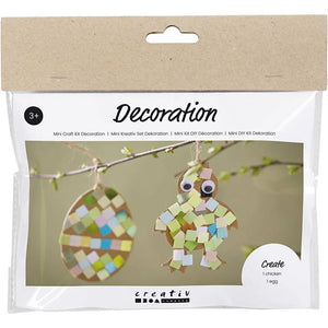 Mini Craft Kit Egg And Chicken Mosaic Decoration