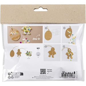 Mini Craft Kit Egg And Chicken Mosaic Decoration