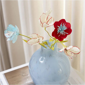 Mini Craft Kit Crepe Paper - Pastel Flowers