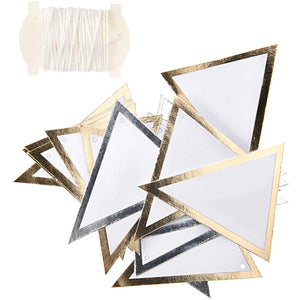Rico Design's 24-piece set of triangular pennants
