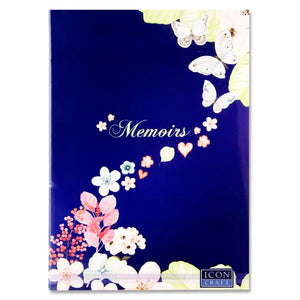 MEMOIRS A4 SCRAP BOOK