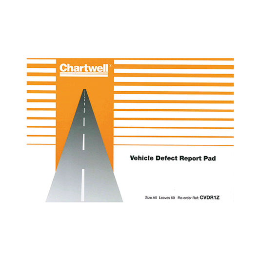 Exacompta Chartwell Vehicle Defect Report Pad CVDR1