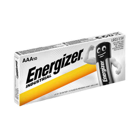 Energizer Industrial AAA Batteries (Pack of 10) 636106