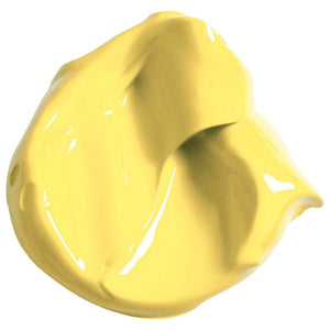 Yellow paint swatch on a white background